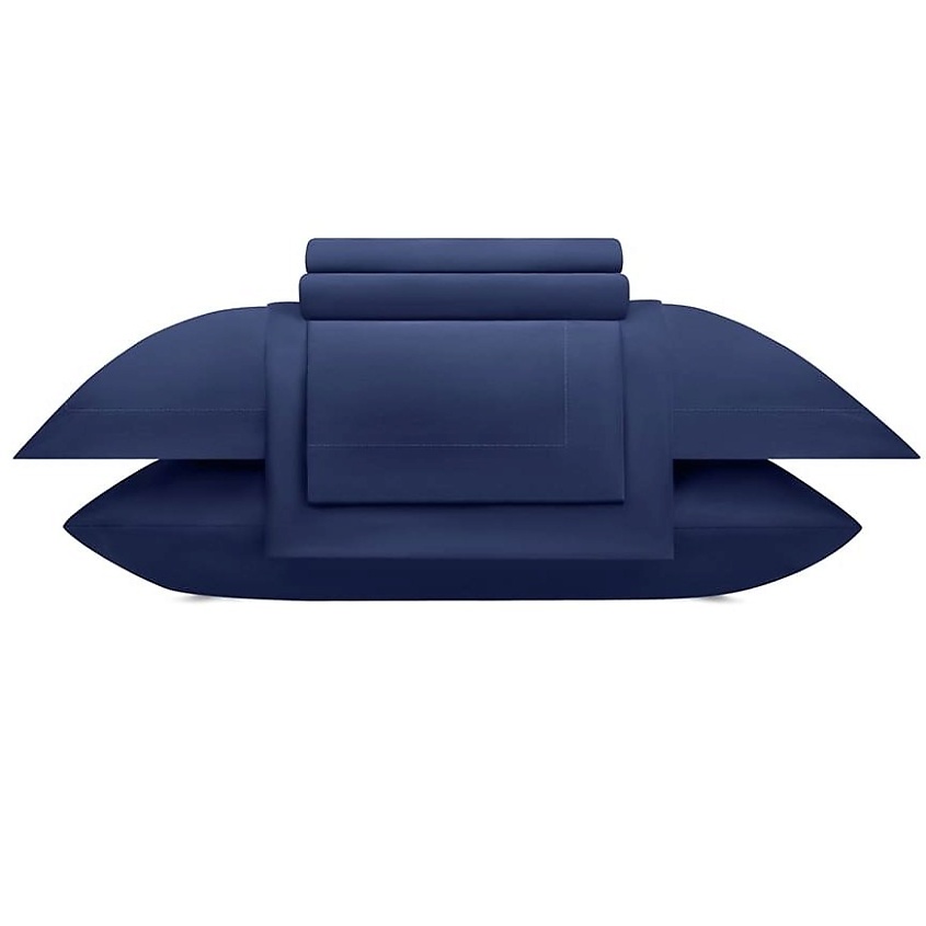 Изображение товара ARYA HOME COLLECTION Постельное белье Бамбук Tencel Arty 200x220 см Серебристый, Синий