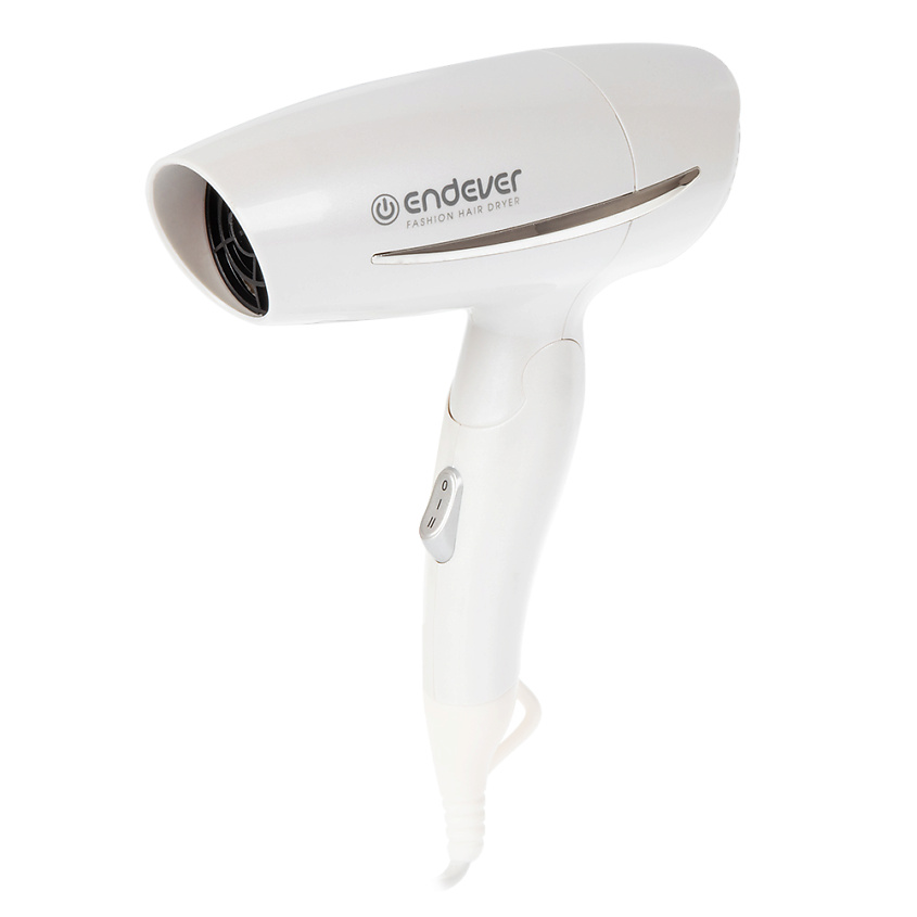 Изображение товара ENDEVER Фен для волос со складной ручкой AURORA-450, Белый