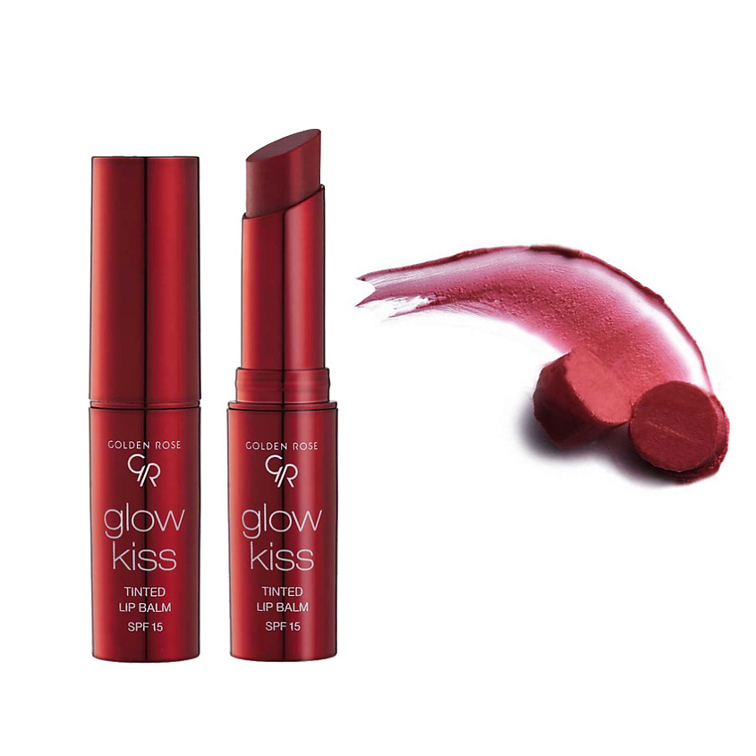 Изображение товара GOLDEN ROSE Тинт-бальзам для губ Glow Kiss Tinted Lip Balm, Cherry Juice, №05