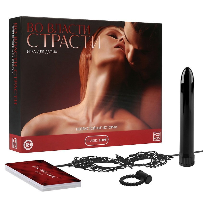 Изображение товара ECSTAS Игра для двоих Во власти страсти. Непристойные истории 5 в 1, 1 шт.