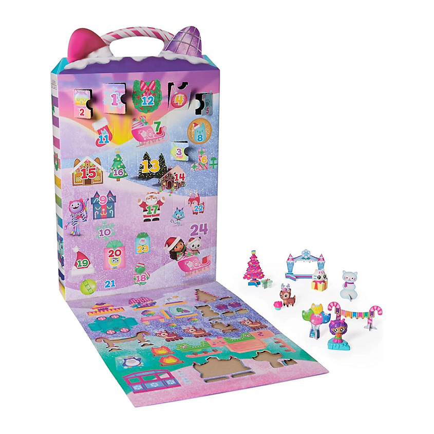 Изображение товара SPIN MASTER Адвент-календарь Gabby's Dollhouse, 24 шт.