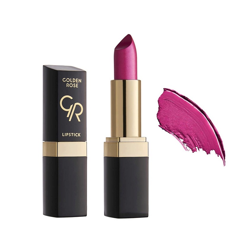 Изображение товара GOLDEN ROSE Lipstick №64 яркая кремовая помада для губ  бьюти-макияжа