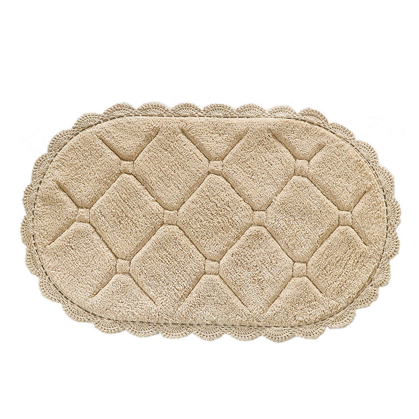 Изображение товара Кружевной коврик для ванной SOFI DE MARKO Brianna M 60х100 см капучино