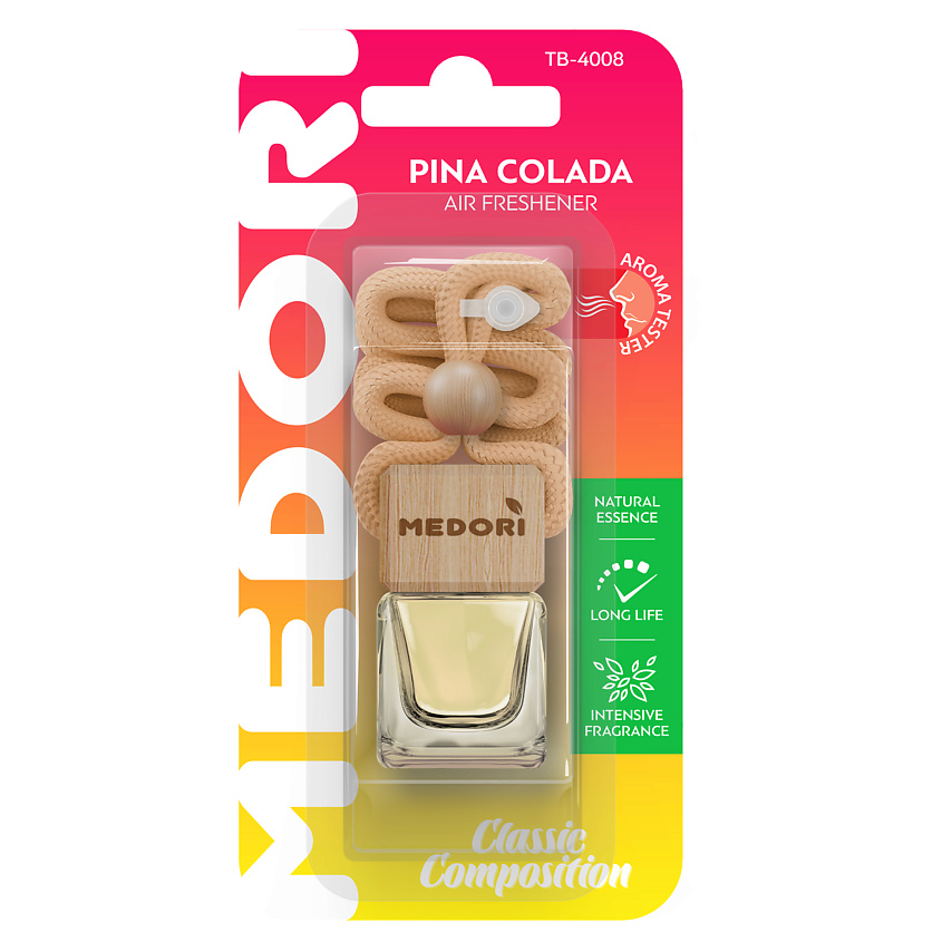 Изображение товара MEDORI Ароматизатор для автомобиля и гардероба PINA COLADA, 6 мл