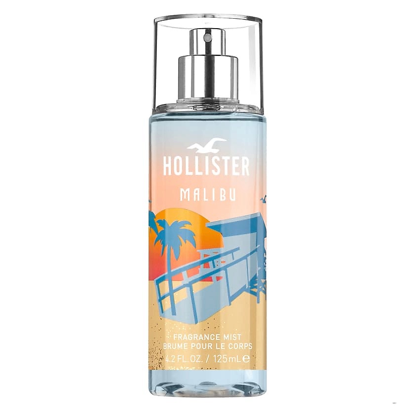 Изображение товара HOLLISTER Парфюмированный мист для тела Body Mist Malibu For Women, 125 мл