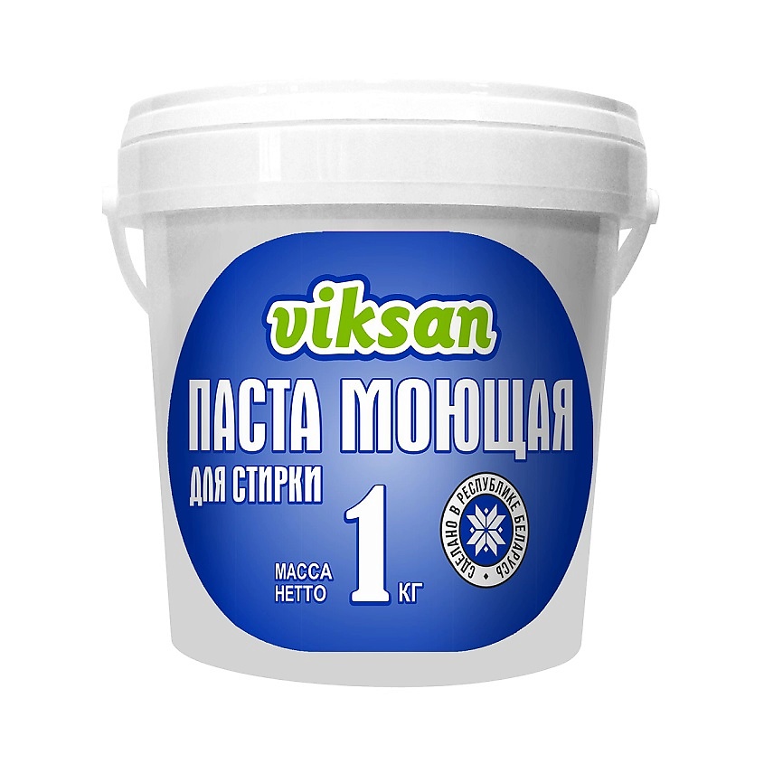 Изображение товара AQUASAN Паста моющая для стирки Виксан 1 кг профессиональное средство