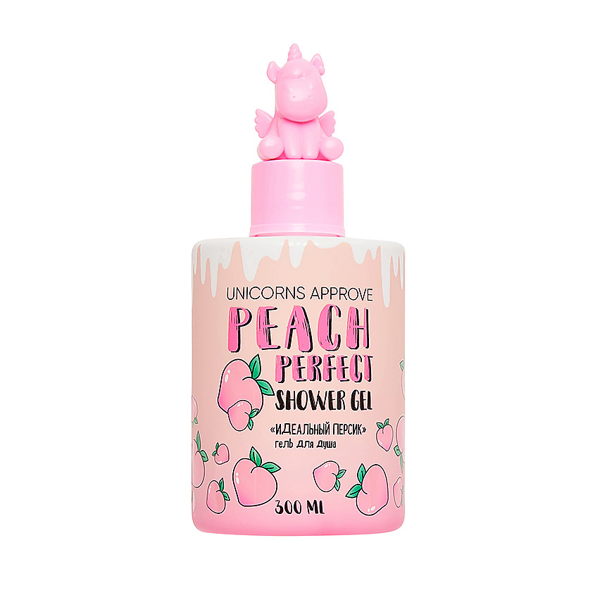Изображение товара Гель для душа UNICORNS APPROVE Идеальный Персик 300 мл для взрослых яркий аромат
