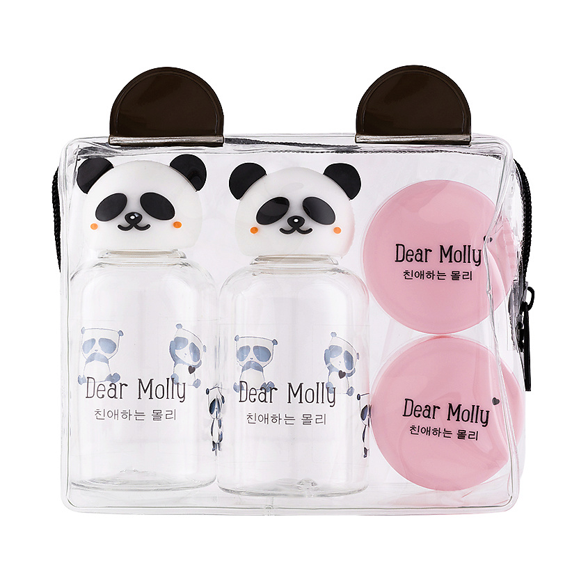 Изображение товара ЛЭТУАЛЬ Набор для путешествий Dear Molly, 6 предметов