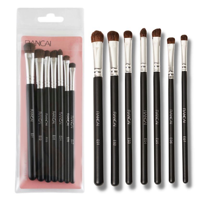 Изображение товара RANCAI Набор кистей для макияжа глаз, черный