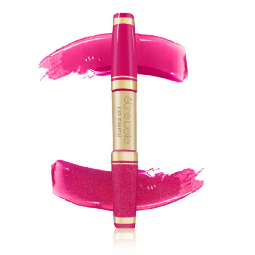 Изображение товара ETRE BELLE Помада Блеск для губ 2 в 1 Lip Finish 2-Step Lip Gloss Fuchsia Glitter