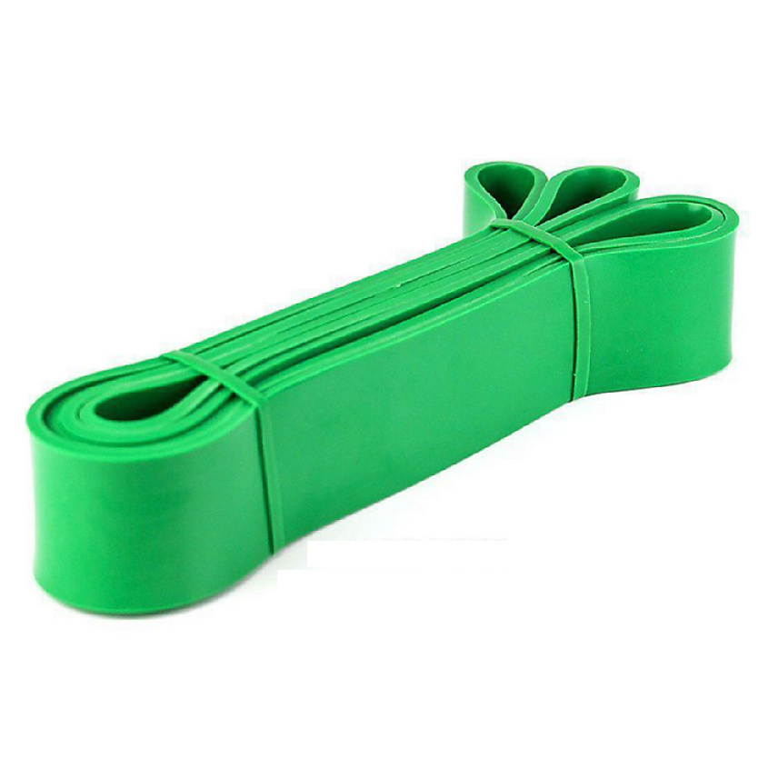 Изображение товара L-V-P Эспандер для подтягиваний на турнике, нагрузка 23-57 кг, цвет: Зеленый, 1 шт