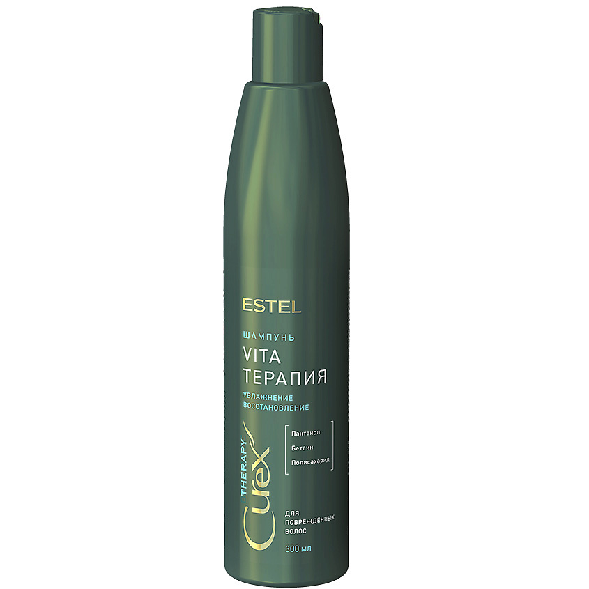 Изображение товара Шампунь ESTEL PROFESSIONAL Vita-терапия Curex Therapy 300 мл для поврежденных волос