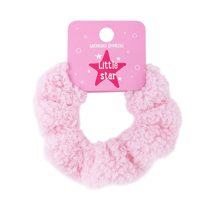 Изображение товара MORIKI DORIKI Розовая резинка для волос Тэдди Little Star, 1 шт