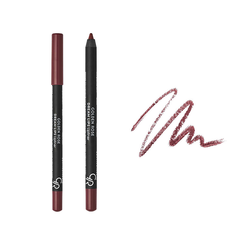 Изображение товара Карандаш для губ GOLDEN ROSE DREAM LIPS №532 - стойкий кремовый инструмент для четкого контура