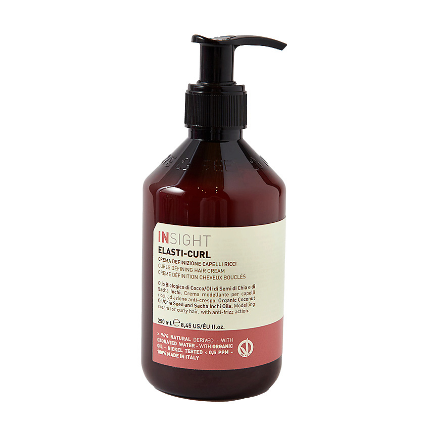 Изображение товара INSIGHT PROFESSIONAL Крем для усиления завитка кудрявых волос ELASTI-CURL Curls defining hair cream, 250 мл