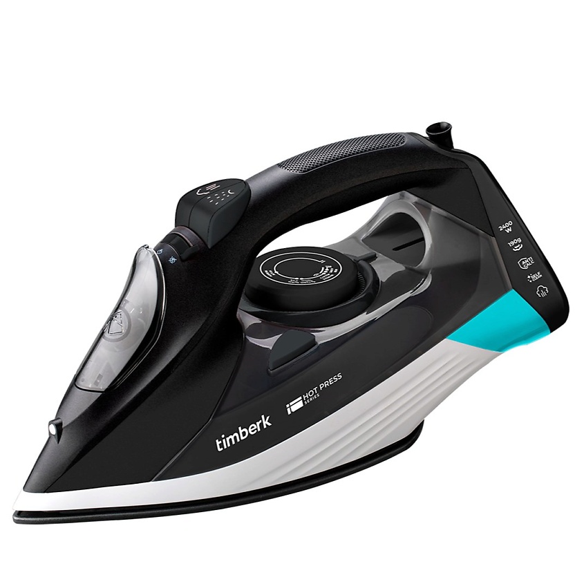 Изображение товара TIMBERK Утюг T-KSI01 с керамическим покрытием, Черный