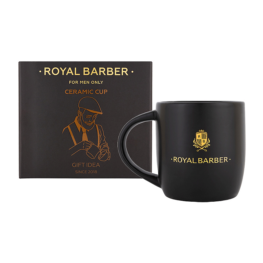 Изображение товара ROYAL BARBER Кружка керамическая CERAMIC CUP, 280 мл, 1 шт