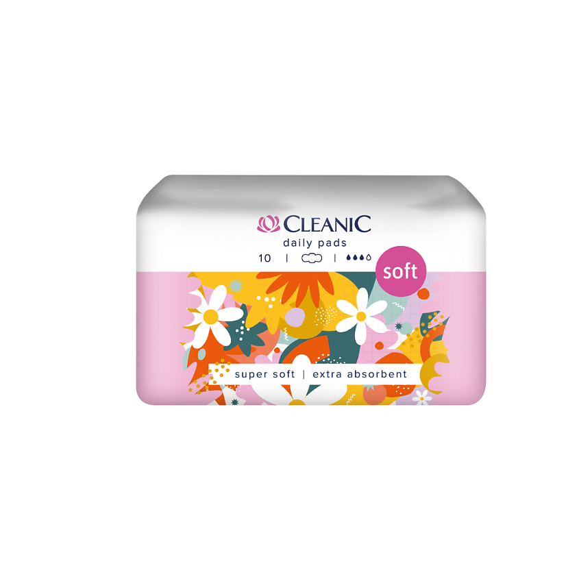 Изображение товара CLEANIC Soft Прокладки гигиенические, 10 шт