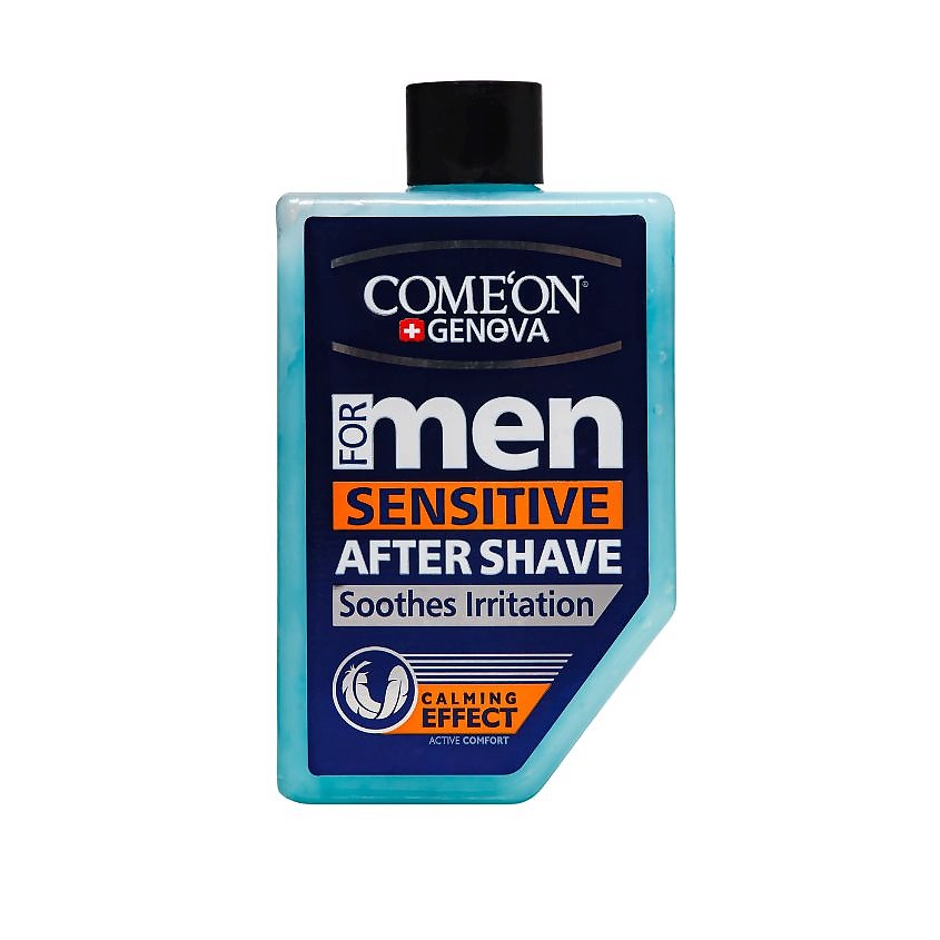 Изображение товара COME'ON Лосьон после бритья для чувствительной кожи с успокаивающим эффектом на основе аллантоина, 260 мл