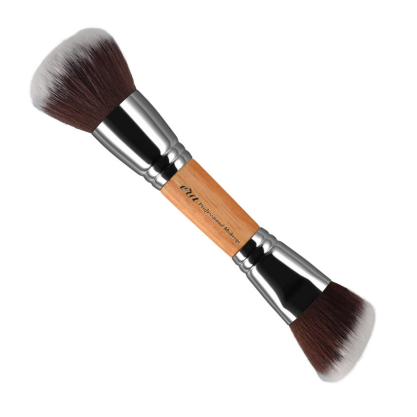 Изображение товара ERA PROFESSIONAL MAKEUP Кисть для пудры и коррекции (двусторонняя), 1 шт. 16S