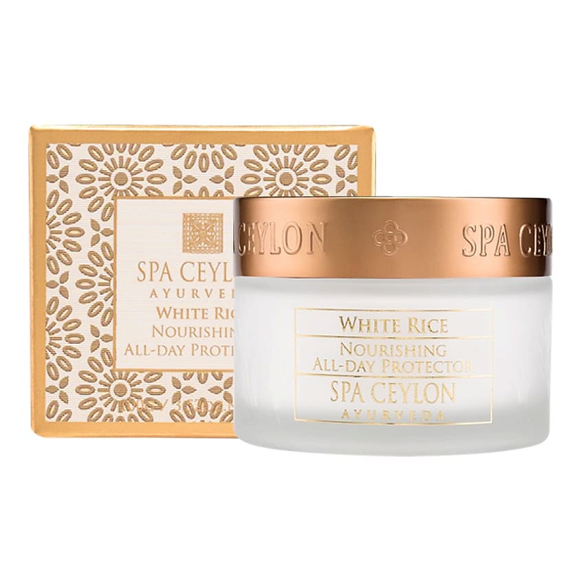 Изображение товара SPA CEYLON Легкий дневной питательный крем для лица "БЕЛЫЙ РИС", 100 г