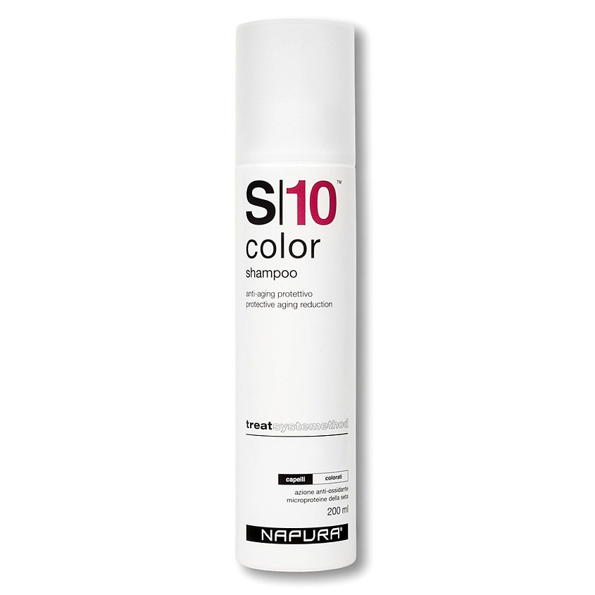 Изображение товара NAPURA S10 COLOR SHAMPOO Шампунь для окрашенных волос, 1 шт.