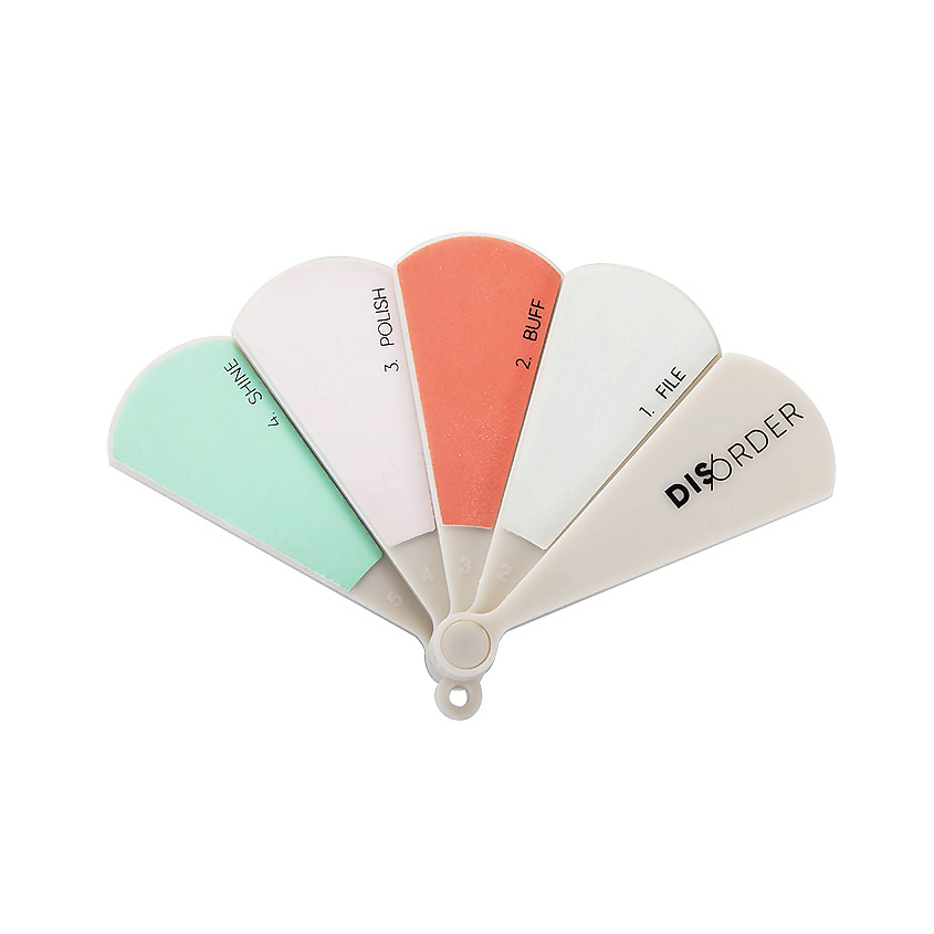 Изображение товара ЛЭТУАЛЬ Веерный блок для полировки ногтей DISORDER, 1 шт.