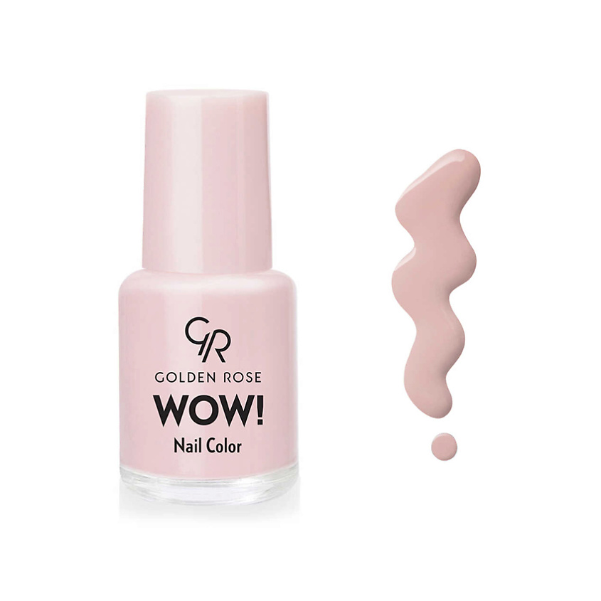 Изображение товара Лак для ногтей Golden Rose WOW! Nail Color Clear, №09