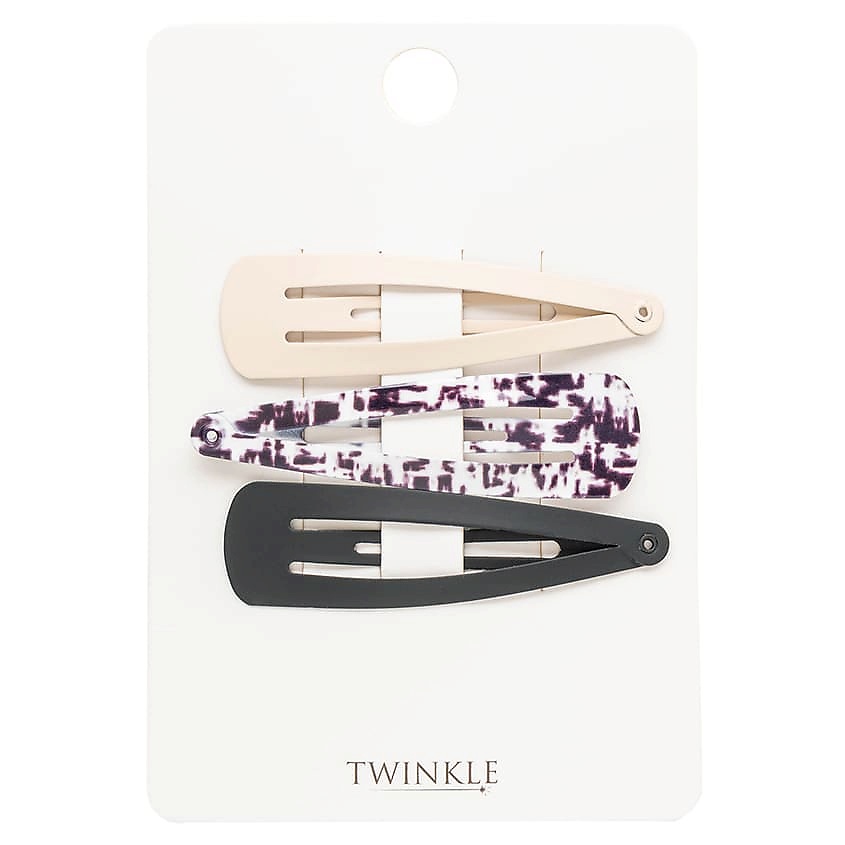 Изображение товара Заколки для волос Twinkle BASE COLORS, 3 шт. в наборе