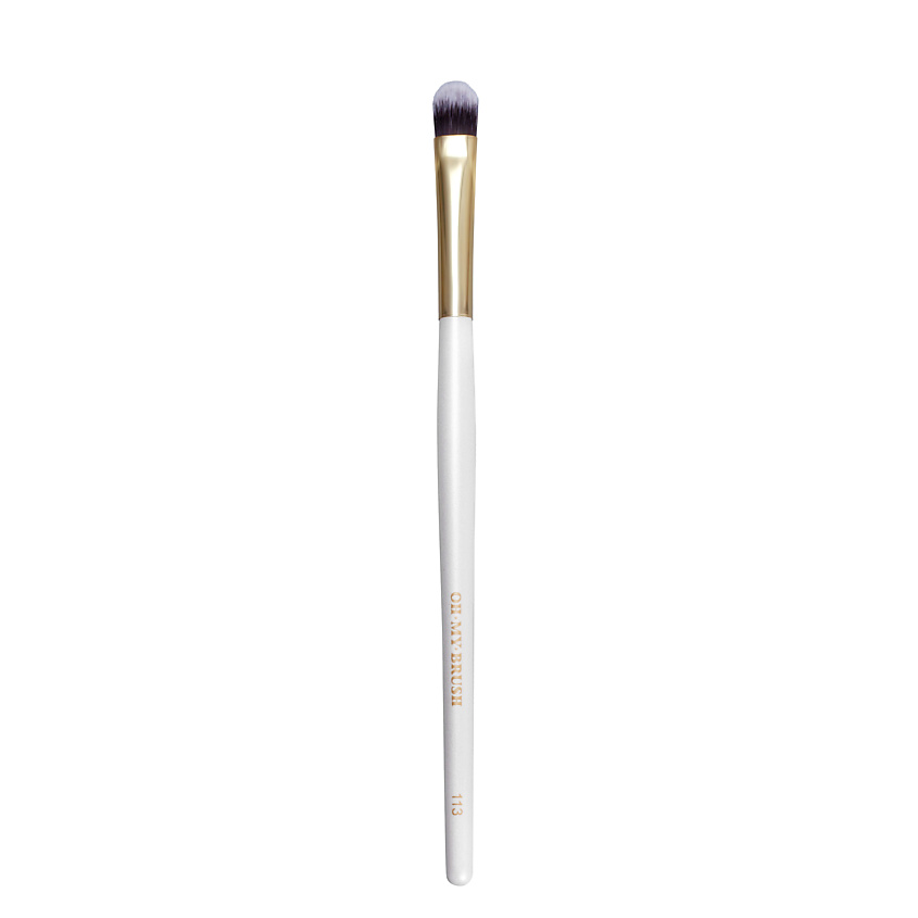 Изображение товара Кисть для консилера OH MY BRUSH Small Flat Concealer brush 113 белая