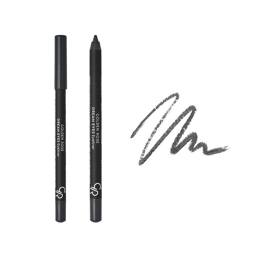 Изображение товара Карандаш для глаз GOLDEN ROSE DREAM EYES №402 мягкий и стойкий для выразительного макияжа