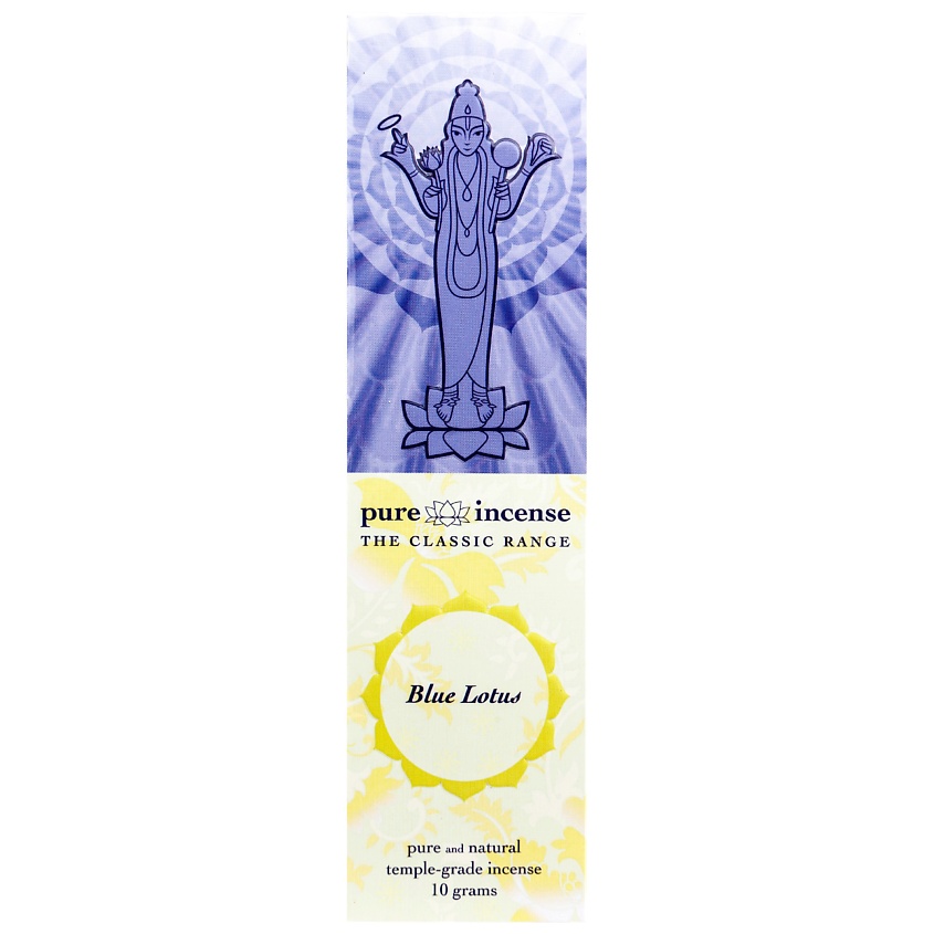 Изображение товара Эксклюзивные благовония Blue Lotus Лотос 10 г PURE IN натуральный аромат