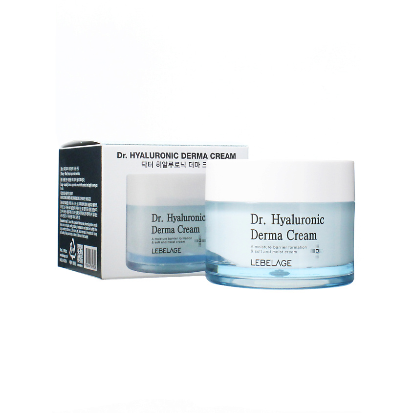 Изображение товара LEBELAGE Крем для лица с гиалуроновой кислотой Dr. Derma Cream Hyaluronic, 50 мл