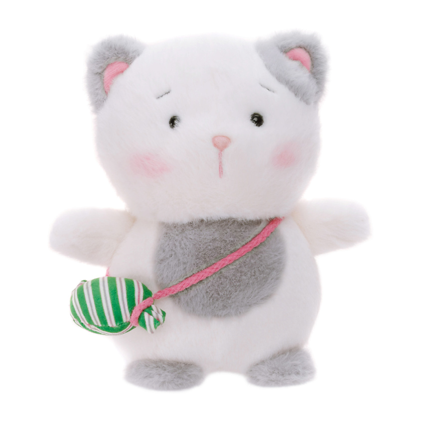 Изображение товара GULLIVER Мягкая игрушка Котик, 21 см, Белый
