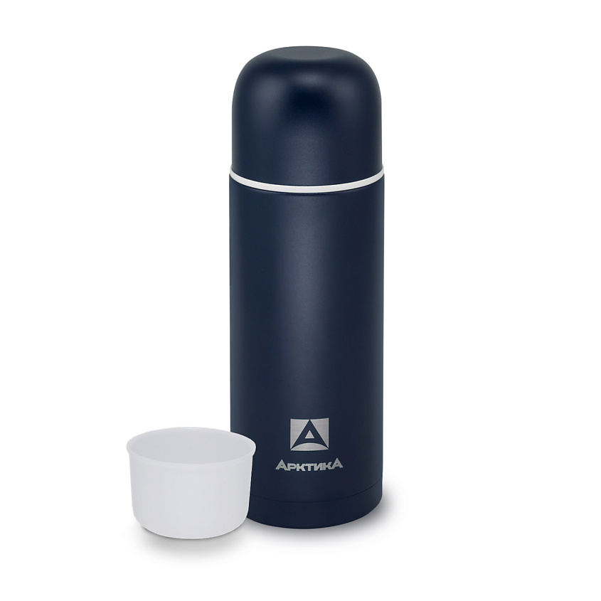 Изображение товара АРКТИКА Термос с чашками 1 л, Синий