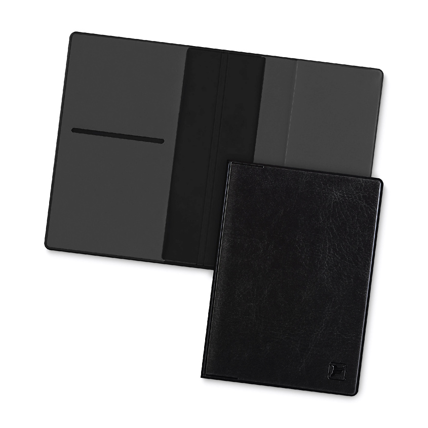 Изображение товара FLEXPOCKET Обложка для паспорта с прозрачными карманами для документов, цвет: Черный