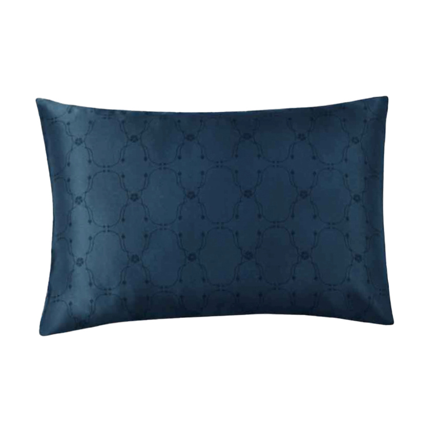 Изображение товара MOLLEN Наволочка "Узор", размер 50х70; цвет: зеленый; материал: шелк