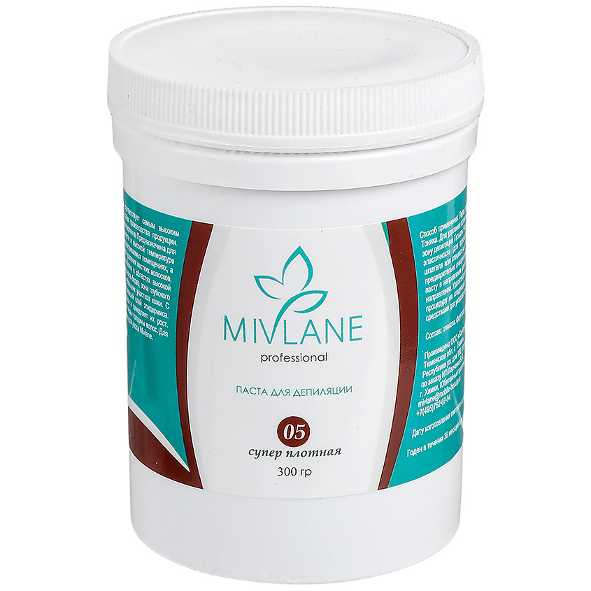 Изображение товара MIVLANE сахарная паста для шугаринга 300 мл плотная для жестких волос
