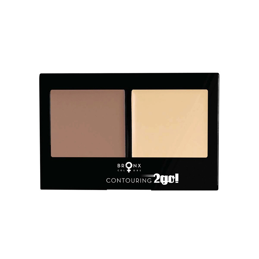 Изображение товара Палетка для контуринга BRONX COLORS 2GO TAUPE L NEUTRAL 8 г для естественного макияжа