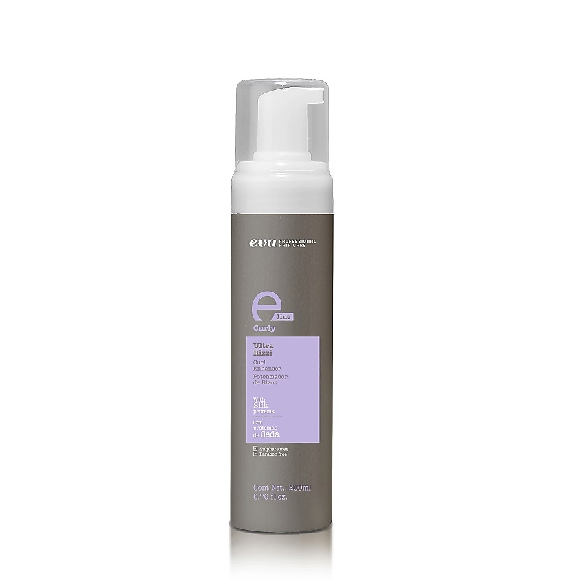Изображение товара Мусс для укладки волос EVA PROFESSIONAL HAIR CARE E-Line Curly разглаживающий, 200 мл