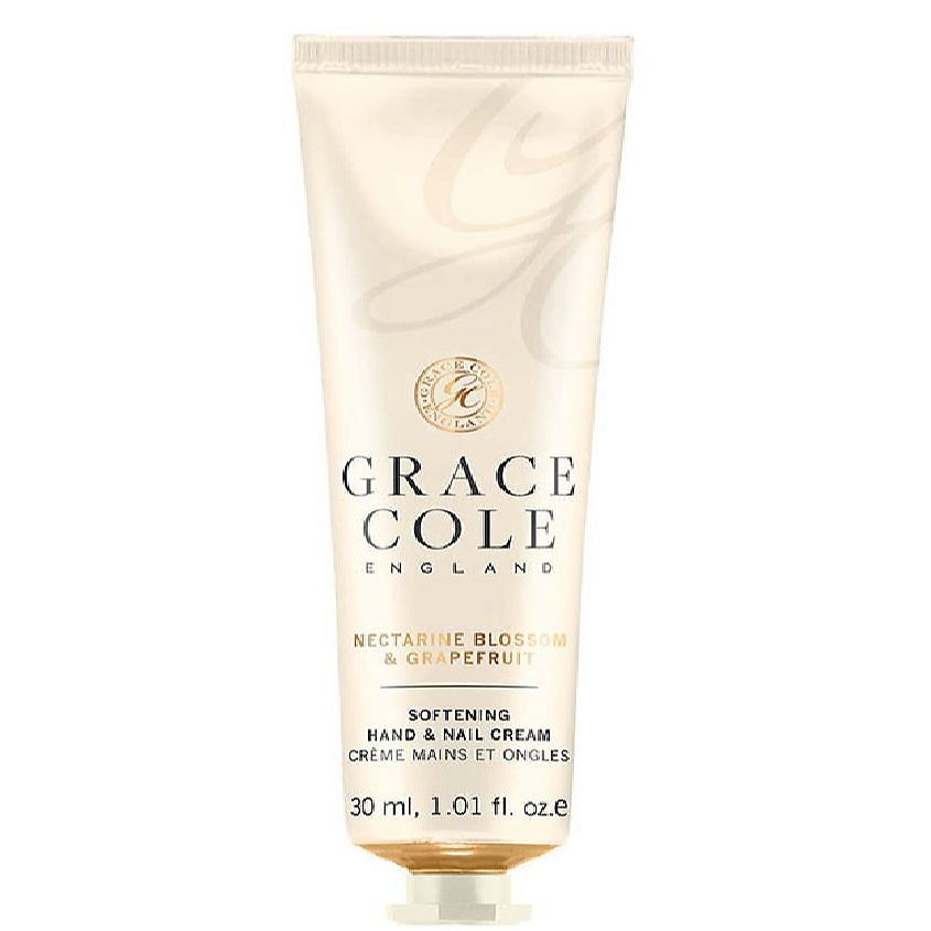 Изображение товара Крем для рук Grace Cole Nectarine Blossom & Grapefruit 30 мл увлажняющий и ароматный