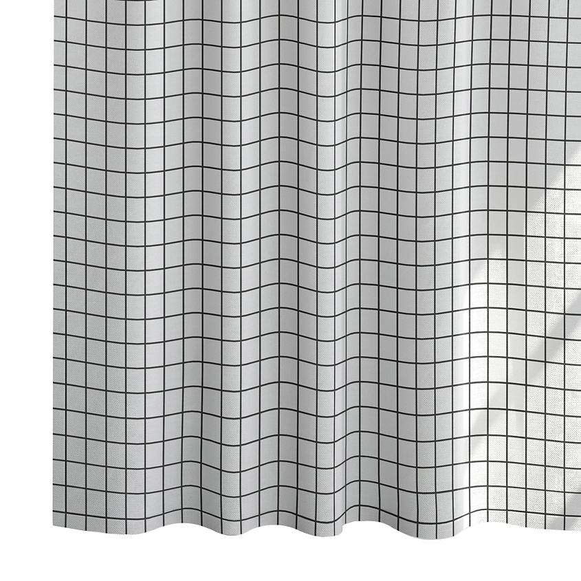 Изображение товара ND PLAY Штора для ванной комнаты «White», Белый