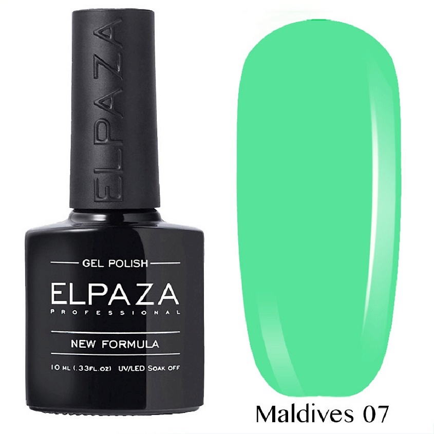 Изображение товара ELPAZA PROFESSIONAL Гель-лак для ногтей MALDIVES, 007