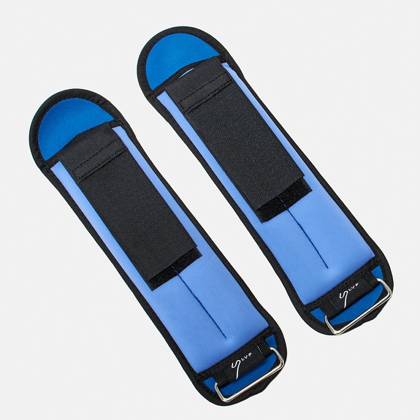 Изображение товара L-V-P Набор утяжелителей для рук и ног S, цвет: Синий, 2 цвет