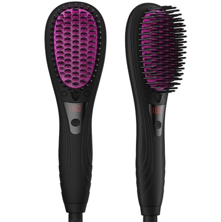 Изображение товара Расческа-выпрямитель MAESTRO IN ACTION керамическая, 220V, до 220°C, дисплей