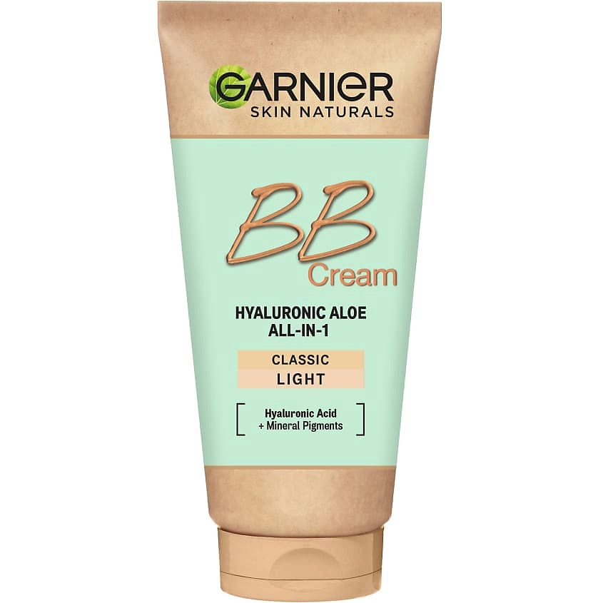 Изображение товара GARNIER BB Крем увлажняющий "Секрет Совершенства" Skin Naturals SPF 15, Светло-бежевый, 50 мл