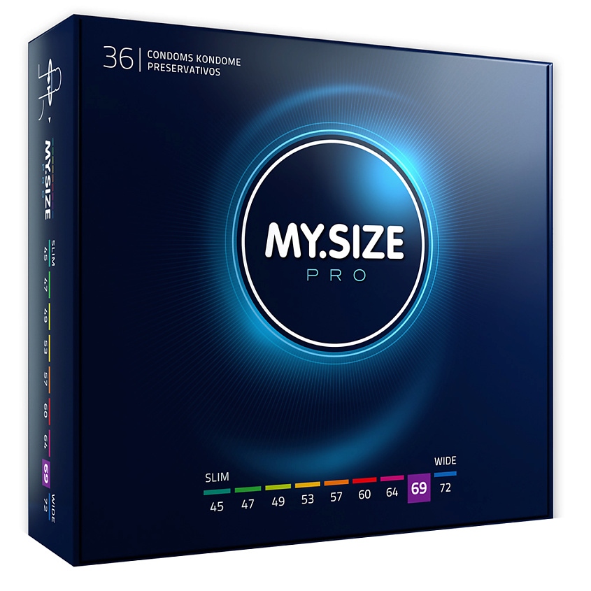 Изображение товара MY SIZE PRO ультратонкие презервативы размер 69 36 шт