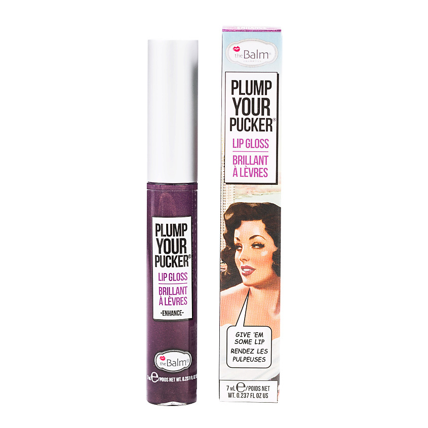 Изображение товара THEBALM Блеск для губ Plump Your Pucker, Энханс 7 мл