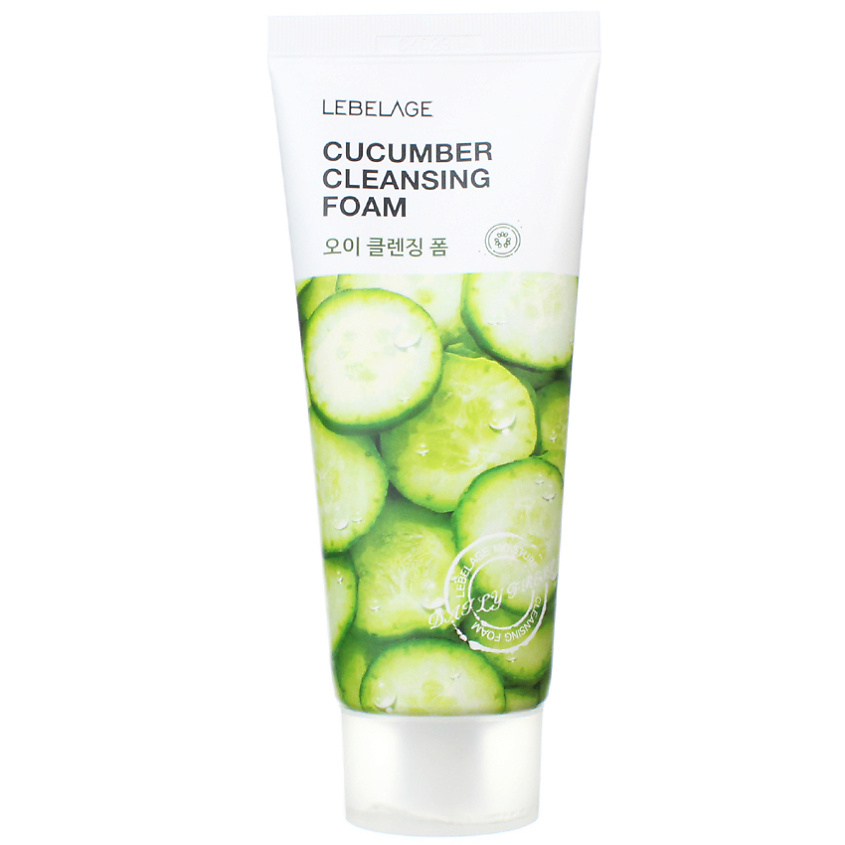 Изображение товара LEBELAGE Пенка для умывания c Огурцом Увлажняющая Cleansing Foam Сucumber, 100 мл