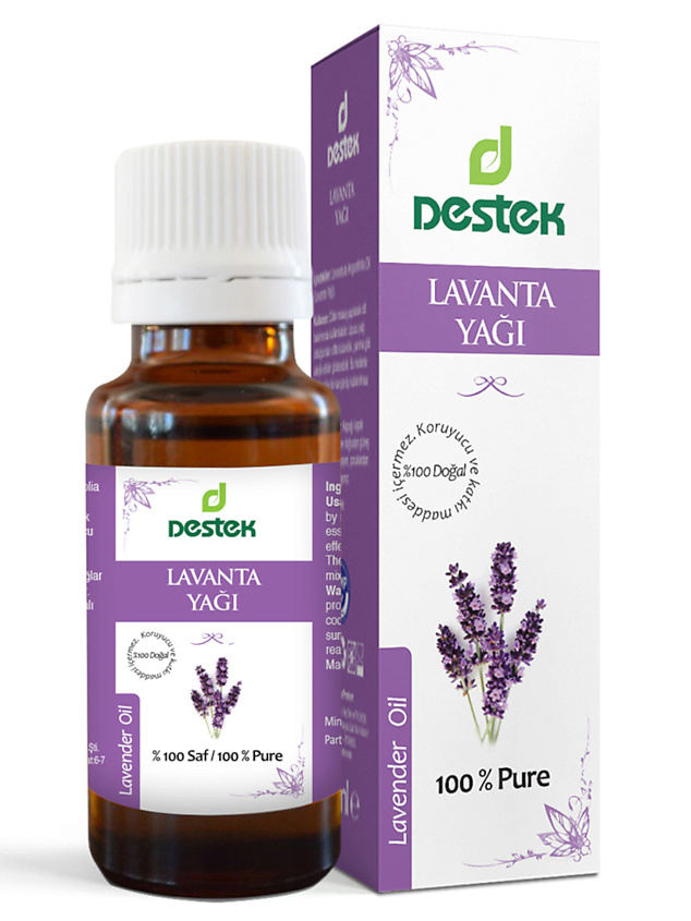 Изображение товара DESTEK Эфирное масло лаванды, лавандовое, 20
